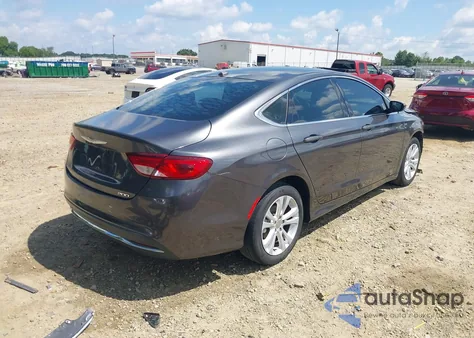 2015 Chrysler 200 Limited from USA, damaged, VIN 1C3CCCAB5FN541681